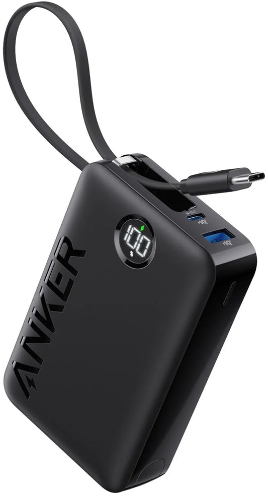 Anker PowerCore 335 Batteria esterna, 20000mAh, 22,5W, QC + PD, 1 x USB-A - 2 x USB-C, Nero A1647G11