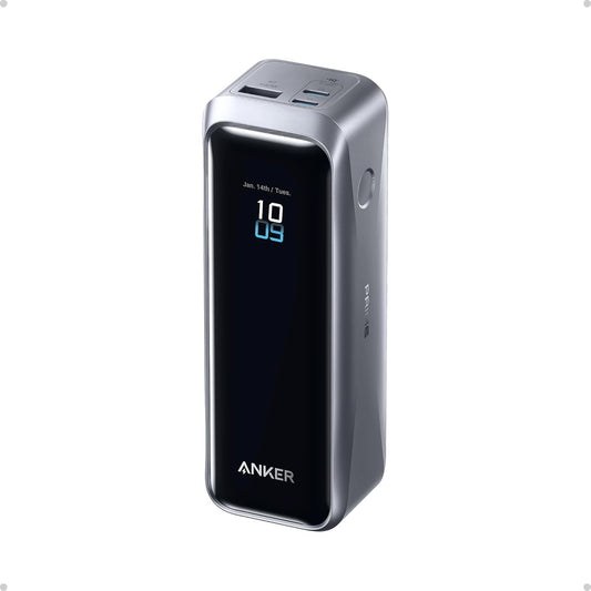 Batteria Esterna Anker Prime, 20100mAh, 220W, QC + PD, 1 x USB-A - 2 x USB-C, Nera A110BH11