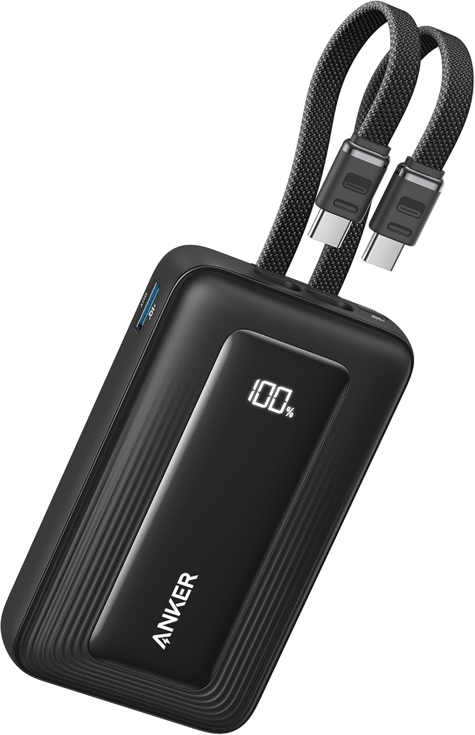 Batteria Esterna Anker Zolo, 10000mAh, 35W, QC + PD, 1 x USB-A - 2 x USB-C, Nera A1680H12