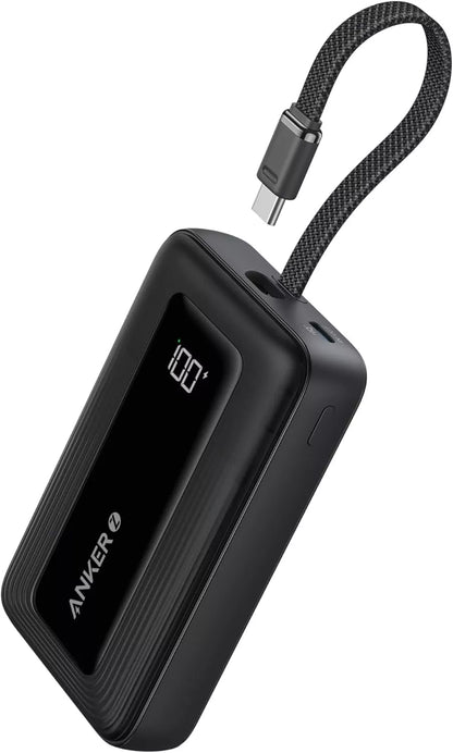Batteria Esterna Anker Zolo, 20000mAh, 30W, QC + PD, 1 x USB-A - 2 x USB-C, Nera, Ricondizionata A1689H11