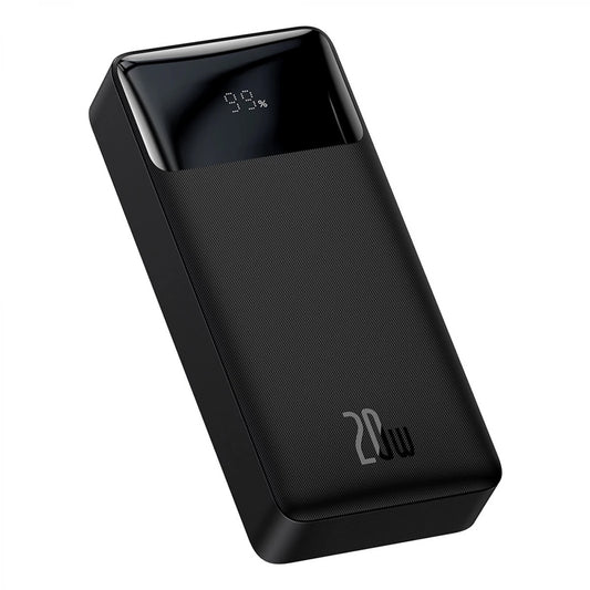 Batteria Esterna Baseus Bipow, 20000mAh, 20W, QC + PD, 1 x USB-C - 2 x USB-A, Nera PPBD050501