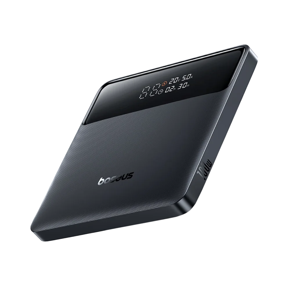 Batteria Esterna Baseus Blade H1, 20000mAh, 100W, QC + PD, 2 x USB-A - 2 x USB-C, Nera