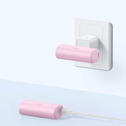 Batteria Esterna Baseus Compact, 5000mAh, 20W, PD, 2 x USB-C, Rosa P10068306413-00