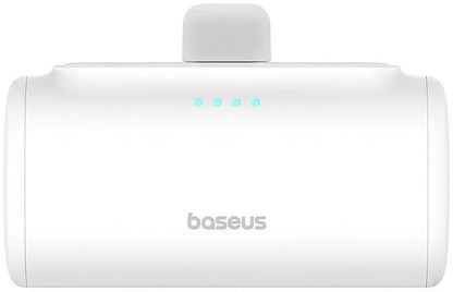 Batteria Esterna Baseus Compact, 5000mAh, 20W, PD, 1 x Lightning - 1 x USB-C, Bianca P10068307213-00