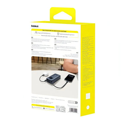 Batteria Esterna Baseus EnerCore CR11, 20000mAh, 67W, PD, 2 x USB-C, Nera E0027H00