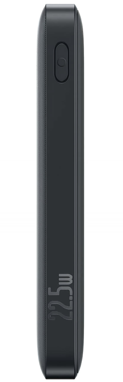 Batteria Esterna Baseus EnerFill FP21, 10000mAh, 22.5W, QC + PD, 1 x USB-A - 2 x USB-C, Nera P1008210D123-00