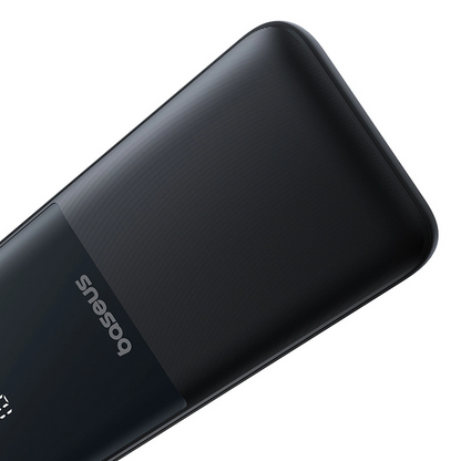 Batteria Esterna Baseus Lipow, 10000mAh, 22.5W, QC + PD, 1 x Lightning - 1 x USB-A - 2 x USB-C, Nera P10079101123-00