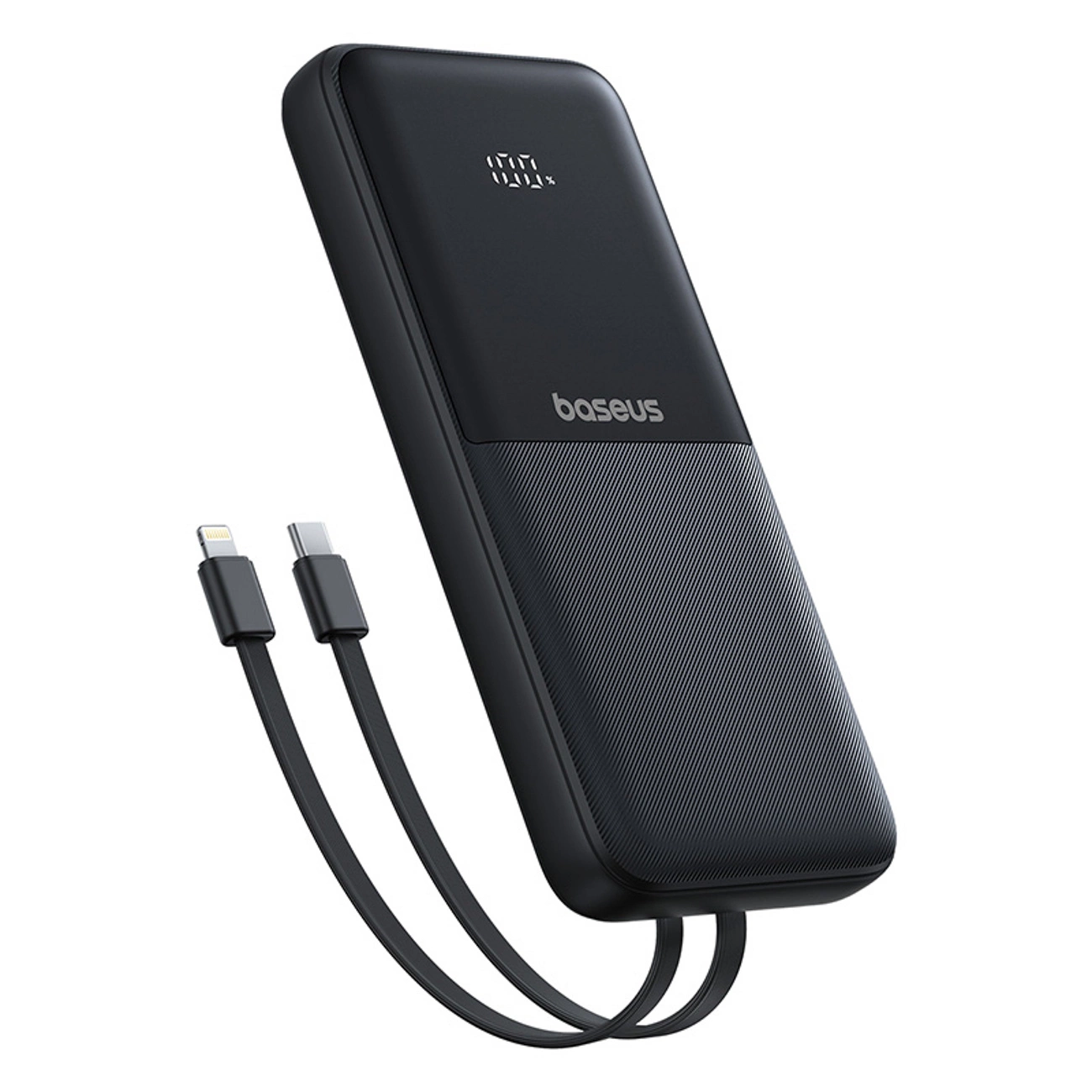 Batteria Esterna Baseus Lipow, 10000mAh, 22.5W, QC + PD, 1 x Lightning - 1 x USB-A - 2 x USB-C, Nera P10079101123-00