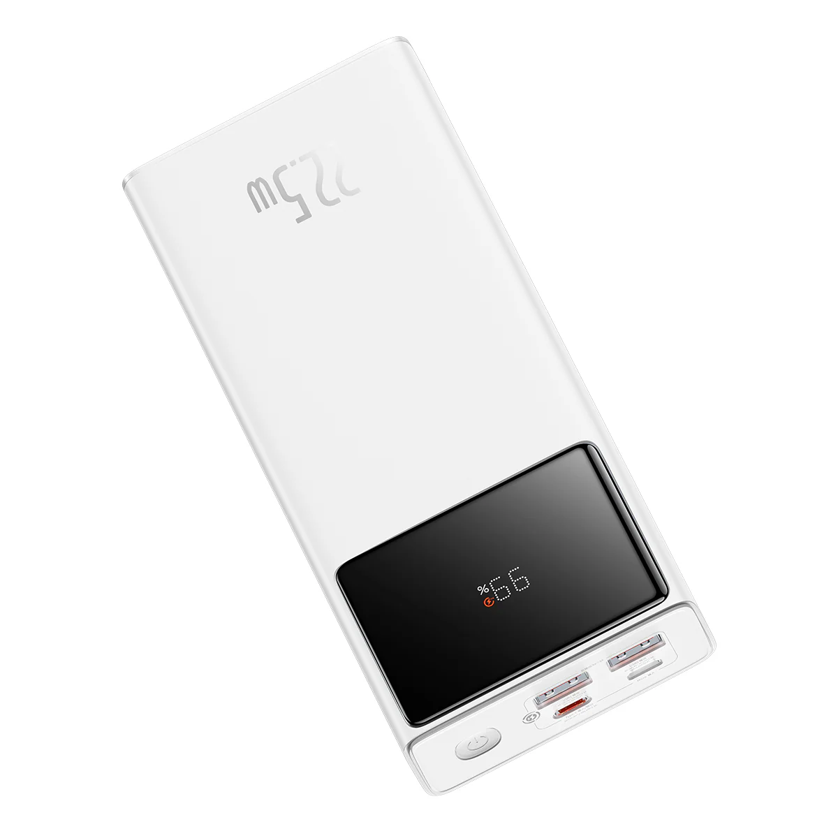 Batteria Esterna Baseus Star Lord, 30000mAh, 22.5W, QC + PD, 1 x USB-C - 2 x USB-A, Bianca PPXJ080102