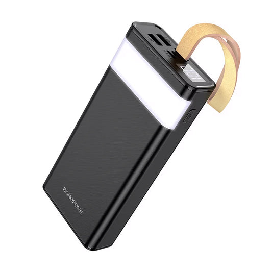 Batteria Esterna Borofone BJ18 Coolmy, 20000mAh, 10W, 2 x USB-A, Nera