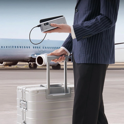 Batteria Esterna Cuktech P+ No.15, 20000mAh, 150W, QC + PD, 1 x USB-A - 2 x USB-C, Grigio CUKPB200GLBK