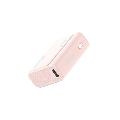 Cuktech CP13 External Battery, 10000mAh, 30W, QC + PD, 1 x USB-A - 1 x USB-C, Pink CUK0PB100DPK