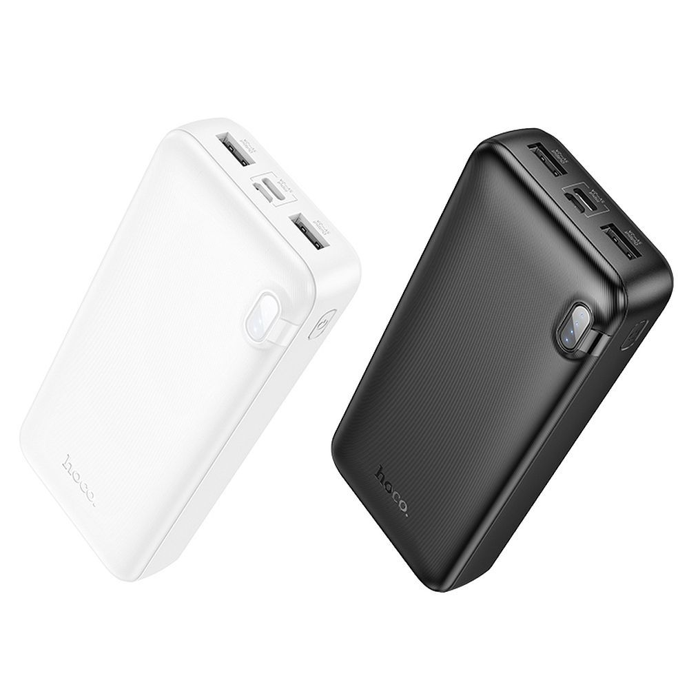 Batteria Esterna HOCO J128A, 20000mAh, 10W, 2 x USB-A, Nera, Ricondizionata