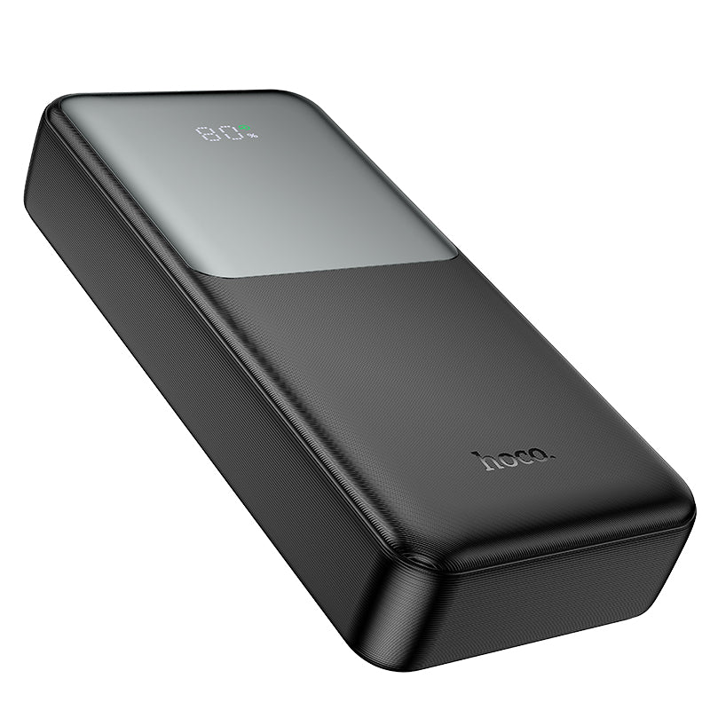 Batteria Esterna HOCO J136A, 20000mAh, 22.5W, QC + PD, 1 x USB-C - 2 x USB-A, Nera