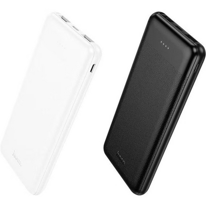 Batteria Esterna HOCO J153 Stability, 10000mAh, 10W, 2 x USB-A, Bianca
