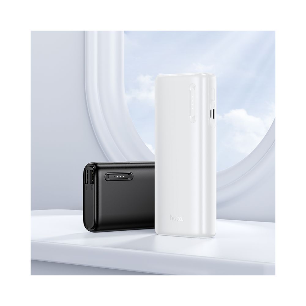 Batteria Esterna HOCO J158A, 10000mAh, 10W, 2 x USB-A, Bianca