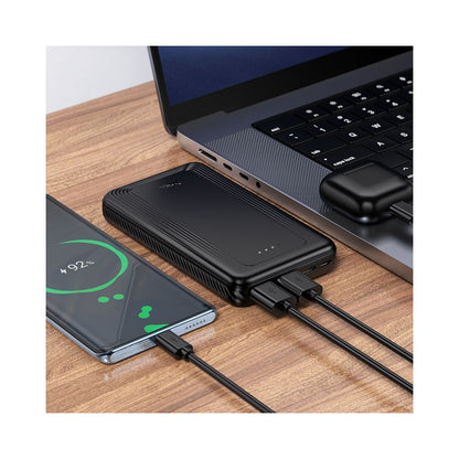 Batteria Esterna HOCO J165A, 10000mAh, 10W, 2 x USB-A, Nera