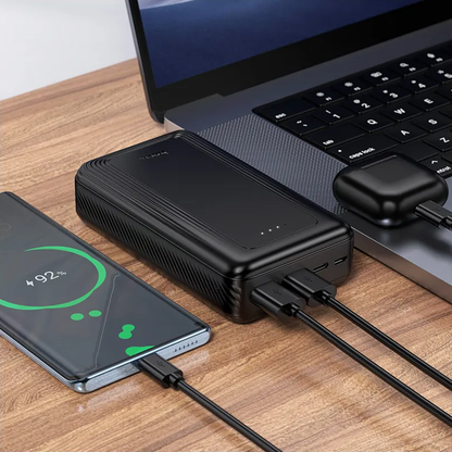 Batteria Esterna HOCO J165A, 20000mAh, 10W, 2 x USB-A, Nera