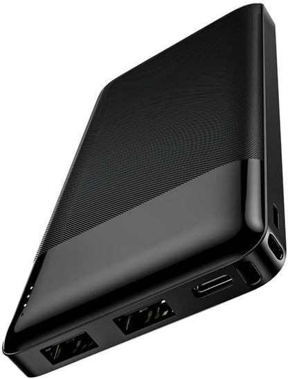 Batteria Esterna HOCO J72, 10000mAh, 10W, 2 x USB-A, Nera