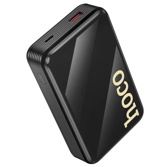 Batteria Esterna HOCO Q37A, 20000mAh, 22.5W, QC + PD, 1 x Lightning - 1 x USB-A - 2 x USB-C, Nera