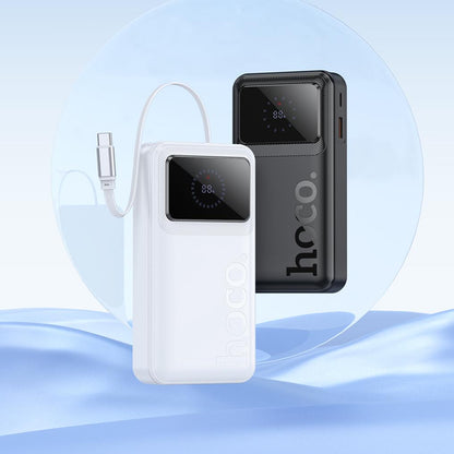 Power bank HOCO Q41, 20000 mAh, 22,5 W, QC + PD, 1 x USB-A - 2 x USB-C, bianco