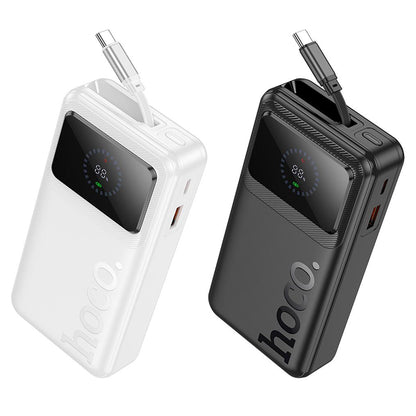 Power bank HOCO Q41, 20000 mAh, 22,5 W, QC + PD, 1 x USB-A - 2 x USB-C, bianco
