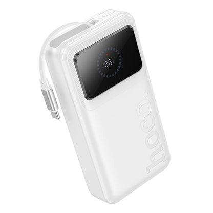 Power bank HOCO Q41, 20000 mAh, 22,5 W, QC + PD, 1 x USB-A - 2 x USB-C, bianco