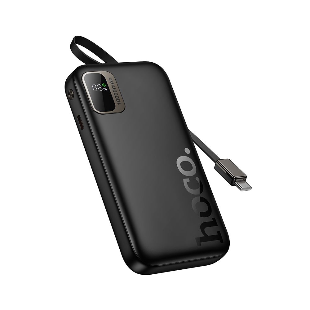 Batteria Esterna HOCO Q51, 10000mAh, 20W, PD, 2 x USB-C, Nera