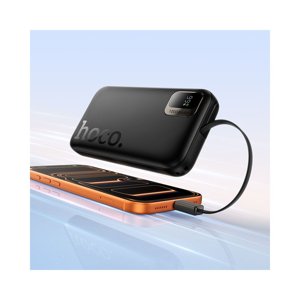 Batteria Esterna HOCO Q51, 10000mAh, 20W, PD, 2 x USB-C, Nera