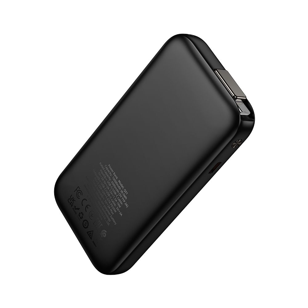 Batteria Esterna HOCO Q51, 10000mAh, 20W, PD, 2 x USB-C, Nera