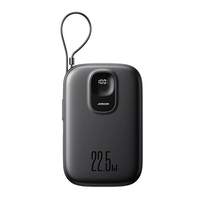 Batteria Esterna Joyroom JR-PBF18, 10000mAh, 22.5W, QC + PD, 1 x Lightning - 1 x USB-A - 1 x USB-C, Nera