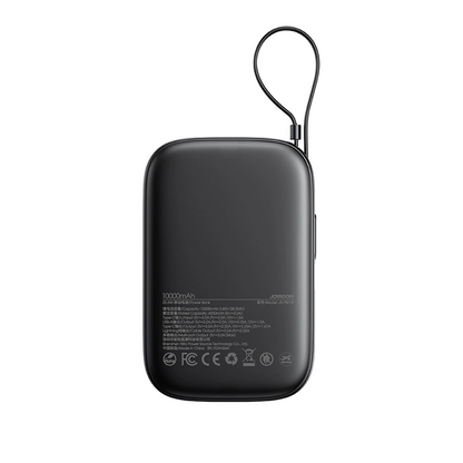 Batteria Esterna Joyroom JR-PBF18, 10000mAh, 22.5W, QC + PD, 1 x Lightning - 1 x USB-A - 1 x USB-C, Nera