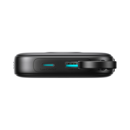 Batteria Esterna Joyroom JR-PBF18, 10000mAh, 22.5W, QC + PD, 1 x Lightning - 1 x USB-A - 1 x USB-C, Nera