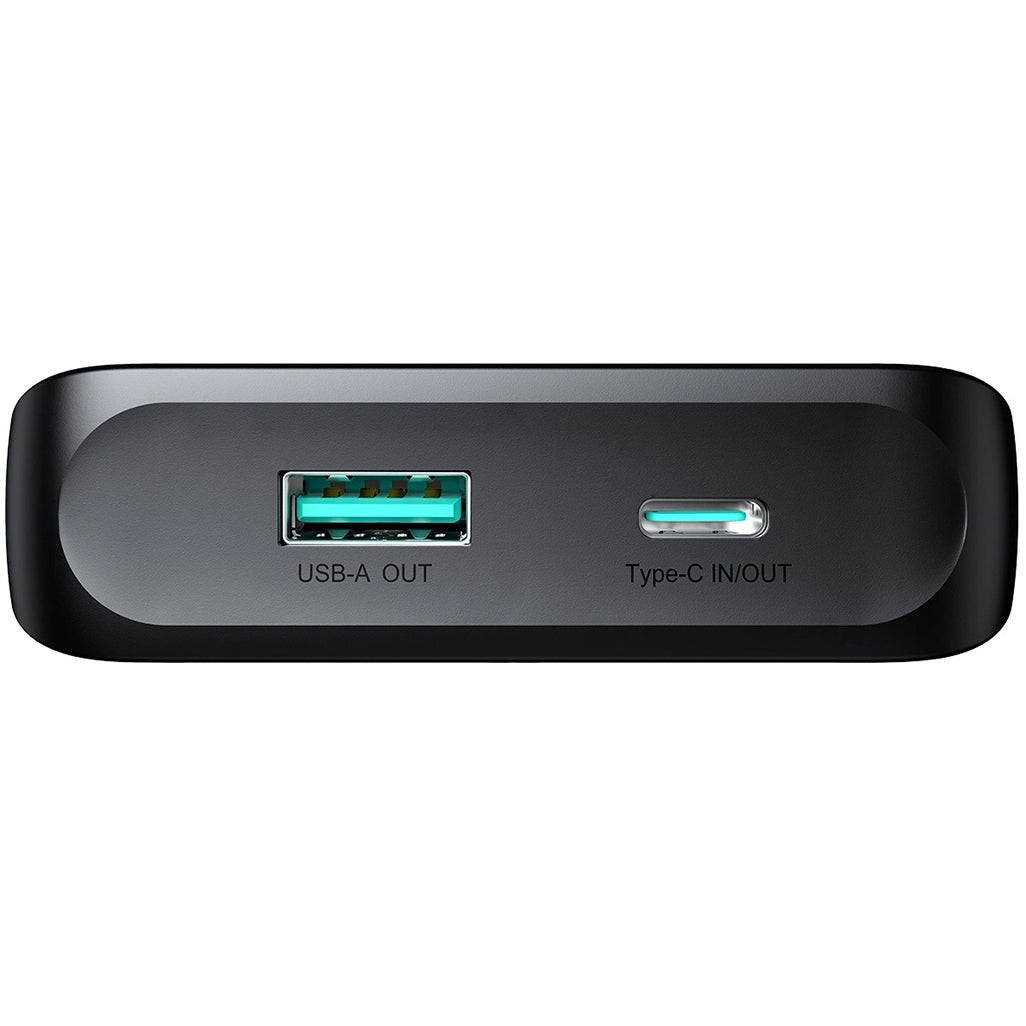 Joyroom JR-PBF19 External Battery, 10000mAh, 22.5W, QC + PD, 1 x Lightning - 1 x USB-A - 2 x USB-C, Black