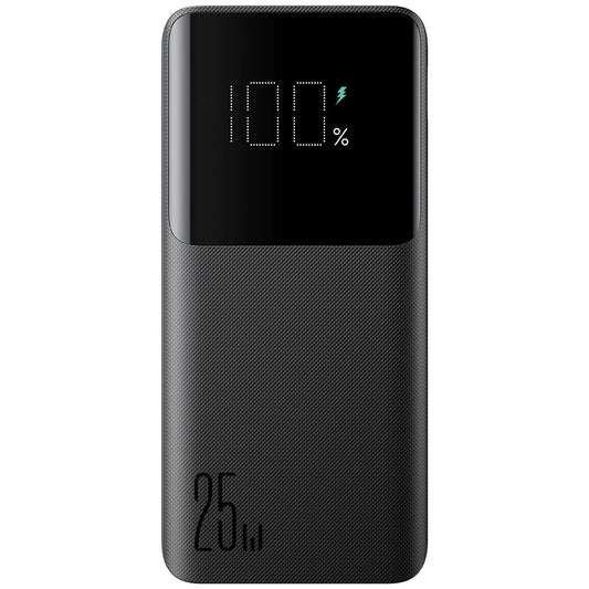 Joyroom JR-PBF20 External Battery, 10000mAh, 25W, QC + PD, 1 x USB-C - 2 x USB-A, Black