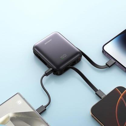 Joyroom JR-PBF27 External Battery, 10000mAh, 22.5W, PD, 1 x Lightning - 2 x USB-C, Black