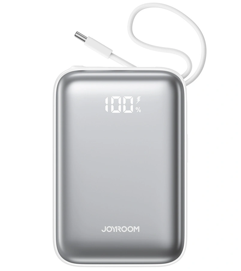 Batteria Esterna Joyroom JR-PBF29, 20000mAh, 22.5W, QC + PD, 1 x Lightning - 2 x USB-C, Bianca