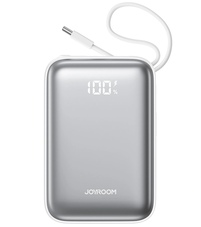 Batteria Esterna Joyroom JR-PBF29, 20000mAh, 22.5W, QC + PD, 1 x Lightning - 2 x USB-C, Bianca