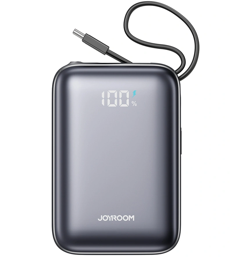 Batteria Esterna Joyroom JR-PBF29, 20000mAh, 22.5W, QC + PD, 1 x Lightning - 2 x USB-C, Nera