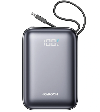 Batteria Esterna Joyroom JR-PBF29, 20000mAh, 22.5W, QC + PD, 1 x Lightning - 2 x USB-C, Nera