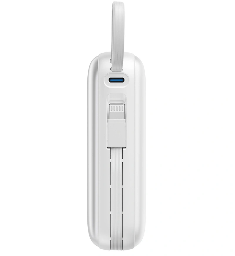 Batteria Esterna Joyroom JR-PBF29, 20000mAh, 22.5W, QC + PD, 1 x Lightning - 2 x USB-C, Bianca