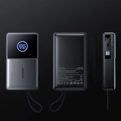 Batteria Esterna Joyroom JR-PR1, 10000mAh, 22.5W, PD, 2 x USB-C, Grigio