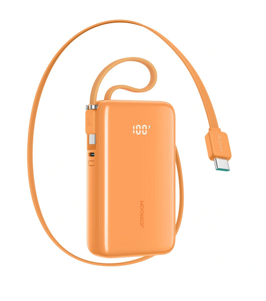 Batteria Esterna Joyroom JR-PR2, 10000mAh, 35W, PD, 3 x USB-C, Arancione