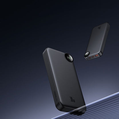 Batteria Esterna McDodo MC-3850 Display, 10000mAh, 30W, QC + PD, 1 x USB-A - 2 x USB-C, Nera