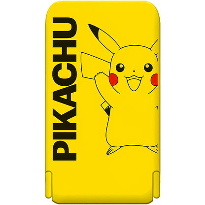 Batteria Esterna Wireless OTL Pokemon Pikatchu, 5000mAh, 20W, PD + FQI, 1 x QI - 1 x USB-C, Gialla PK1191