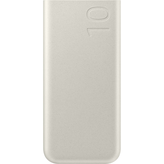 Batteria Esterna Samsung, 10000mAh, 25W, PD, 2 x USB-C, Beige, Ricondizionata EB-P3400XUEGEU