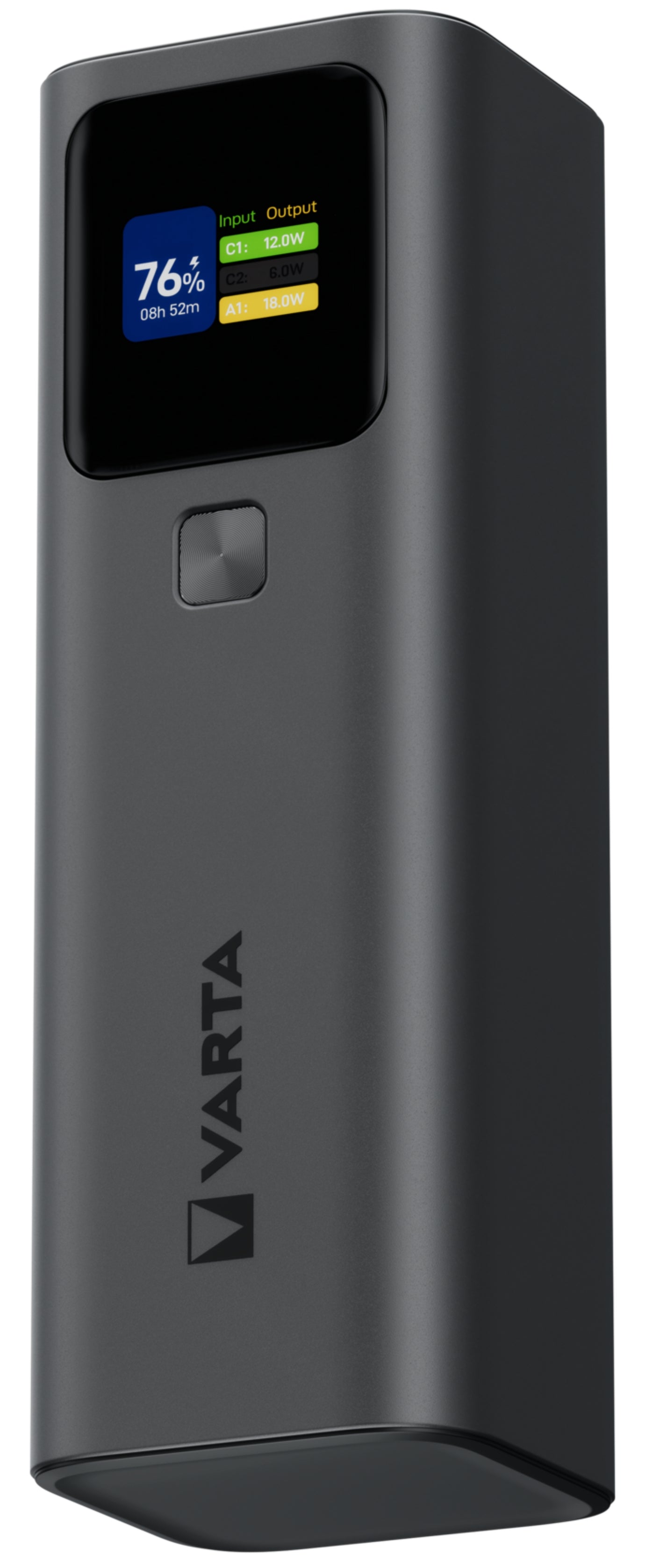 Batteria Esterna Varta High Speed, 27000mAh, 140W, QC + PD, 1 x USB-A - 2 x USB-C, Nera