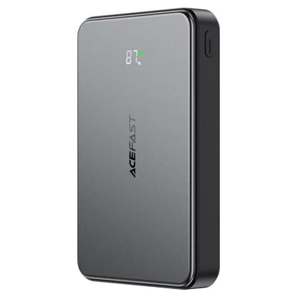 Batteria Esterna Wireless Acefast M31, 10000mAh, 22.5W, QC + PD + FQI, 1 x QI - 1 x USB-A - 2 x USB-C, Nera