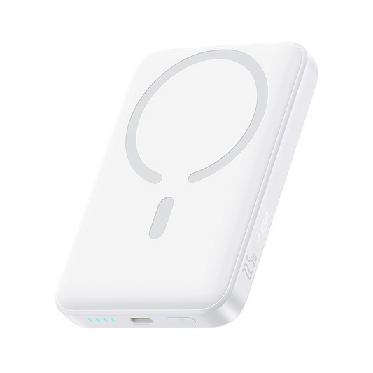 Batteria Esterna Wireless Baseus EnerFill FM11 Ultra-Mini, 10000mAh, 22.5W, PD + FQI, 1 x QI - 1 x USB-C, Bianca P1008210E213-00