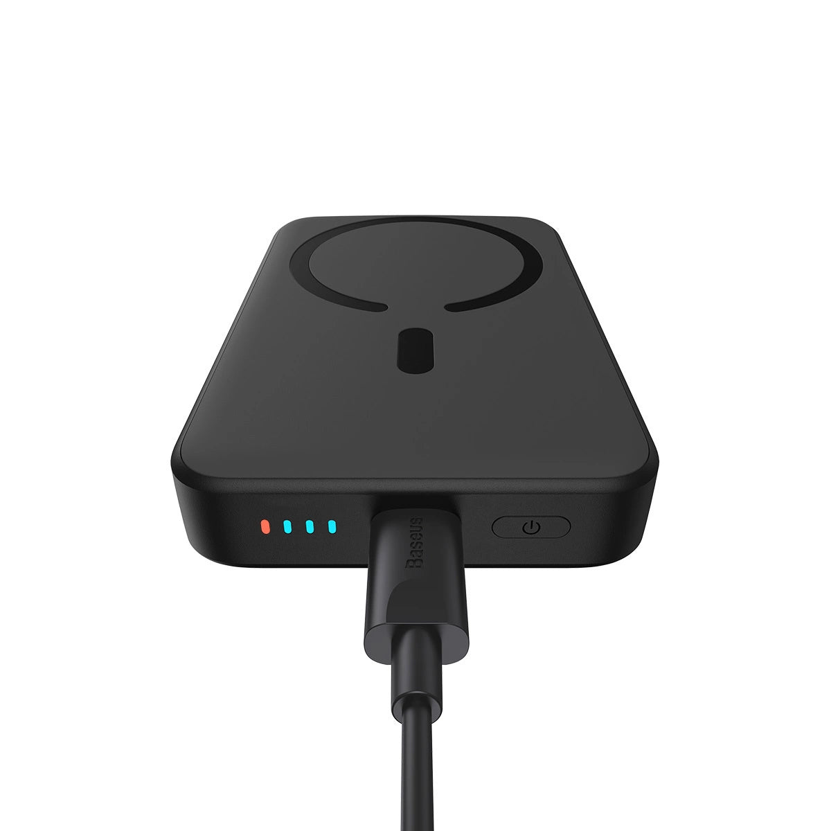 Batteria Esterna Wireless Baseus Magnetic Mini, 10000mAh, 20W, PD + FQI, 1 x QI - 1 x USB-C, Nera PPCX070001